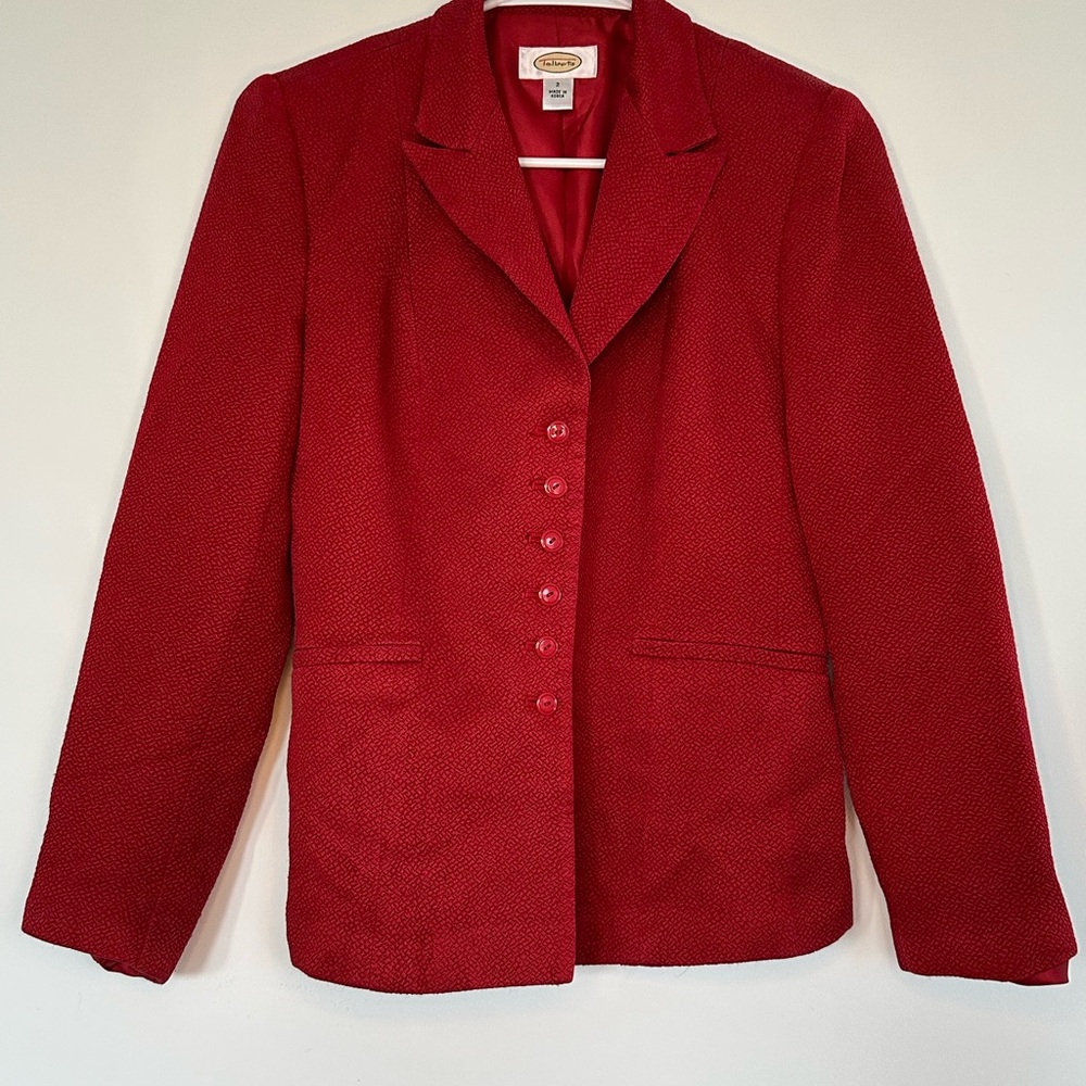Talbots Red Blazer